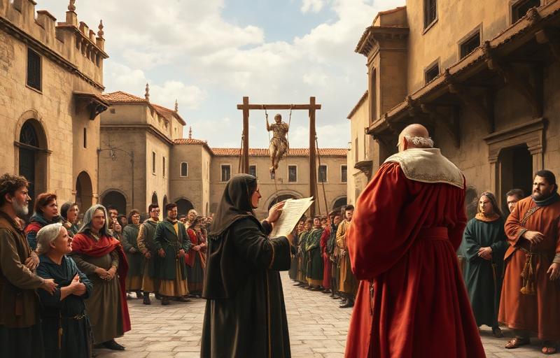 El Andador Infame: Justicia Medieval
