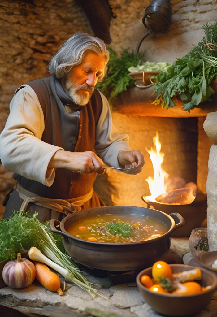 sopa de ajo Jaime Primero